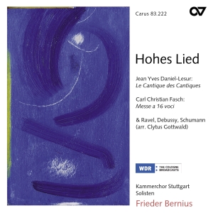 Kammerchor Stuttgart - Song Of Songs - Works By Lesure/Sch i gruppen CD / Klassisk hos Bengans Skivbutik AB (5579457)