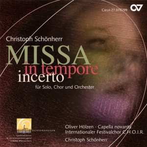 Schönherr - Missa In Tempore Incerto i gruppen CD / Klassisk hos Bengans Skivbutik AB (5579461)