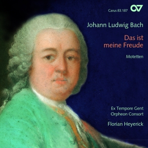 Bach J L - Das Ist Meine Freude - Motets i gruppen CD / Klassisk hos Bengans Skivbutik AB (5579615)