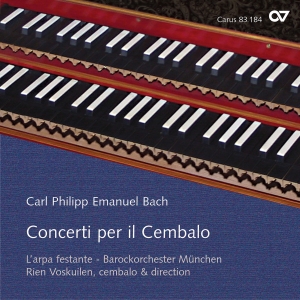 Bach C P E - Concerti Per Il Cembalo Wq 5, 26, 3 i gruppen CD hos Bengans Skivbutik AB (5579630)