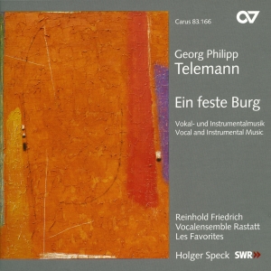 Telemann - Ein Feste Burg - Motets And Psalms i gruppen CD / Klassisk hos Bengans Skivbutik AB (5579632)