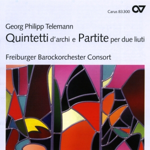 Telemann - Quintetti D'archi E Parite Per Due i gruppen CD / Klassisk hos Bengans Skivbutik AB (5579664)