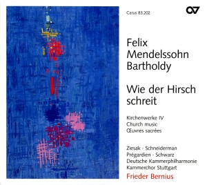 Mendelssohn - Wie Der Hirsch Schreit - Sacred Cho i gruppen CD / Klassisk hos Bengans Skivbutik AB (5579670)