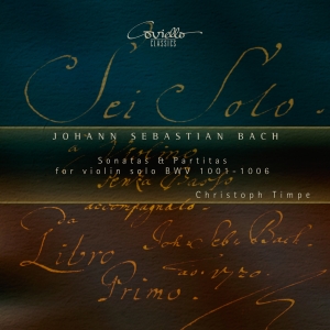 Bach J S - Sonatas And Partitas For Violin Sol i gruppen CD / Klassisk hos Bengans Skivbutik AB (5579699)