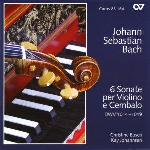 Bach J S - Sonatas For Violin And Harpsichord i gruppen CD / Klassisk hos Bengans Skivbutik AB (5579702)