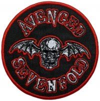 Avenged Sevenfold - Patch Deathbat (7,5 Cm) i gruppen MERCHANDISE / Tøypatch / Heavy Metal hos Bengans Skivbutik AB (5579722)