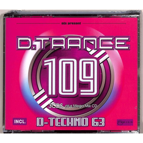 Various - D.Trance 109 (Incl. D-Techno 63) i gruppen CD / Dance-Techno,Pop-Rock hos Bengans Skivbutik AB (5579759)