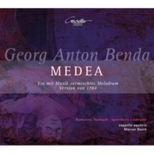 Georg Anton Benda - Medea (Live) i gruppen CD / Klassisk hos Bengans Skivbutik AB (5579946)