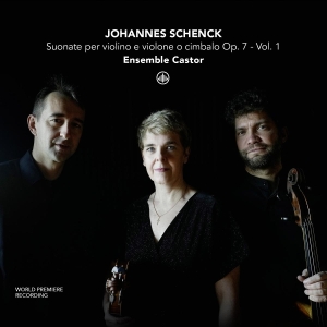 Ensemble Castor - Johannes Schenck: Suonate Per Violino E Violone O Cimbalo Op. 7 - Vol. 1 i gruppen CD / Klassisk hos Bengans Skivbutik AB (5580250)