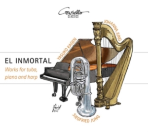 Siegfried Jung Johanna Jung Yasuk - El Inmortal - Works For Tuba, Harp i gruppen CD / Klassisk hos Bengans Skivbutik AB (5580342)