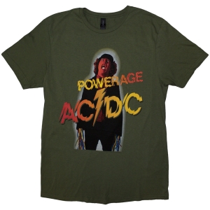 Ac/Dc - Powerage Uni Khaki T-Shirt  (2XL) i gruppen MERCHANDISE / T-shirt / Heavy Metal hos Bengans Skivbutik AB (5581010)