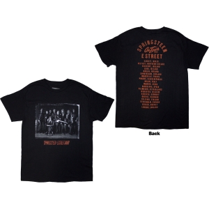 Bruce Springsteen - Tour 24 E-Street Photo Uni Bl T-Shirt i gruppen Minishops / Bruce Springsteen / springsteen-merch hos Bengans Skivbutik AB (5581576r)