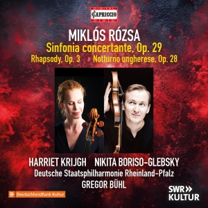 Miklos Rozsa - Sinfonia Concertante Rhapsody For i gruppen VI TIPSER / Fredagsutgivelser / 2025-04-04 hos Bengans Skivbutik AB (5581629)