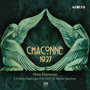 Mona Hartmann - Chaconne 1927 - Works For Organ i gruppen VI TIPSER / Fredagsutgivelser / 2025-04-04 hos Bengans Skivbutik AB (5581651)