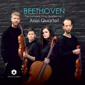 Ariel Quartet - Beethoven Complete String Quartets Vol 1 i gruppen CD hos Bengans Skivbutik AB (5581654)