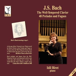 Bach J S - The Well-Tempered Klavier - 48 Prel i gruppen CD / Klassisk hos Bengans Skivbutik AB (5581662)