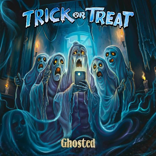 Trick Or Treat - Ghosted (Blue Vinyl Lp) i gruppen VINYL / Metal hos Bengans Skivbutik AB (5582024)