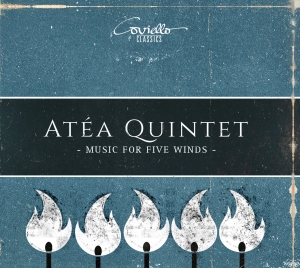Atéa Quintet - Works For Wind Quintet i gruppen CD hos Bengans Skivbutik AB (5582503)