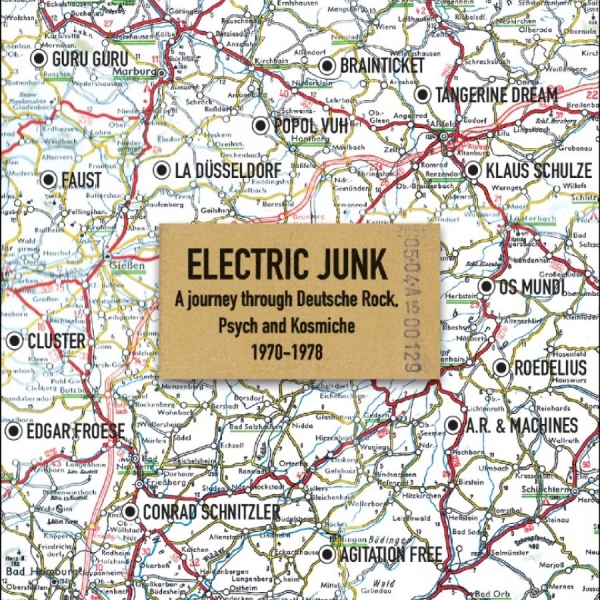 Various Artists - Electric Junk - Deutsche Rock, Psyc i gruppen CD / Toppselgere hos Bengans Skivbutik AB (5583168)