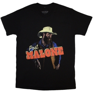 Post Malone - Cowboy Uni Bl T-Shirt i gruppen MERCHANDISE / T-shirt / RnB-Soul hos Bengans Skivbutik AB (5583349r)