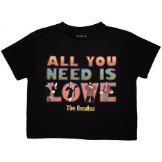 Beatles - Yellow Submarine Aynil Stacked Lady Bl Crop Top i gruppen Annet /  hos Bengans Skivbutik AB (5583548r)