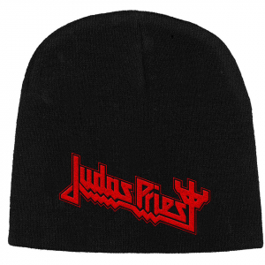 Judas Priest - Logo Beanie Hat i gruppen MERCHANDISE / Merch / Metal hos Bengans Skivbutik AB (5583507)
