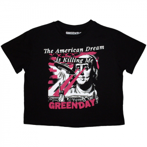 Green Day - American Dream Lady Bl Crop Top i gruppen Annet / hos Bengans Skivbutik AB (5583539r)