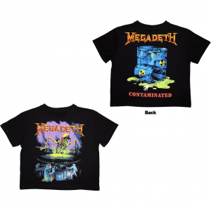 Megadeth - Contaminated Lady Bl Crop Top i gruppen Annet /  hos Bengans Skivbutik AB (5583544r)