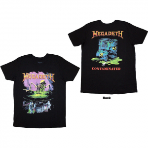 Megadeth - Contaminated Uni Bl T-Shirt i gruppen Annet /  hos Bengans Skivbutik AB (5583545r)