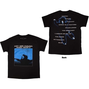 Billie Eilish - Hit Me Hard And Soft Tracklist Uni Bl T-Shir (XL) i gruppen MERCHANDISE / T-shirt / Pop-Rock hos Bengans Skivbutik AB (5583612)