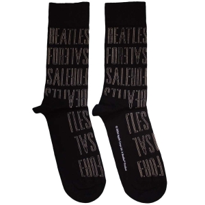 Beatles - For Sale Text Outlines Repeat Uni Bl Socks i gruppen MERCHANDISE / Merch / Pop-Rock hos Bengans Skivbutik AB (5583646)