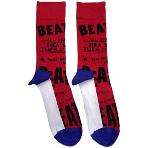 Beatles - Usa Uni Red Socks i gruppen MERCHANDISE / Merch / Pop-Rock hos Bengans Skivbutik AB (5583665)