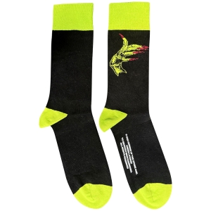 Queens Of The Stone Age - Green Hands Uni Bl Socks i gruppen MERCHANDISE /  /  hos Bengans Skivbutik AB (5583684)