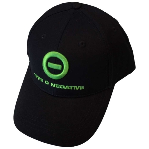 Type O Negative - Logo Bl Baseball Cap i gruppen MERCHANDISE / Merch / Metal hos Bengans Skivbutik AB (5583719)