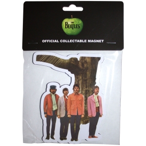 Beatles - Strawberry Fields Forever Embossed Magnet i gruppen MERCHANDISE / Merch / Pop-Rock hos Bengans Skivbutik AB (5583884)