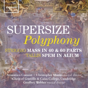 Adrian France Aimee Presswood Reb - Supersize Polyphony – Striggio: Mas i gruppen VI TIPSER / Fredagsutgivelser / 2025-04-18 hos Bengans Skivbutik AB (5584024)