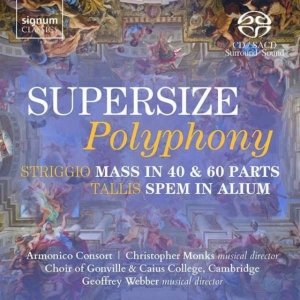 Adrian France Aimee Presswood Reb - Supersize Polyphony – Striggio: Mas i gruppen VI TIPSER / Fredagsutgivelser / 2025-04-18 hos Bengans Skivbutik AB (5584024)
