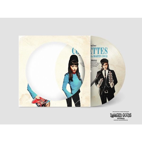 Courettes The - Back In Mono (Limited Edition Pictu i gruppen VINYL / Pop-Rock hos Bengans Skivbutik AB (5584031)