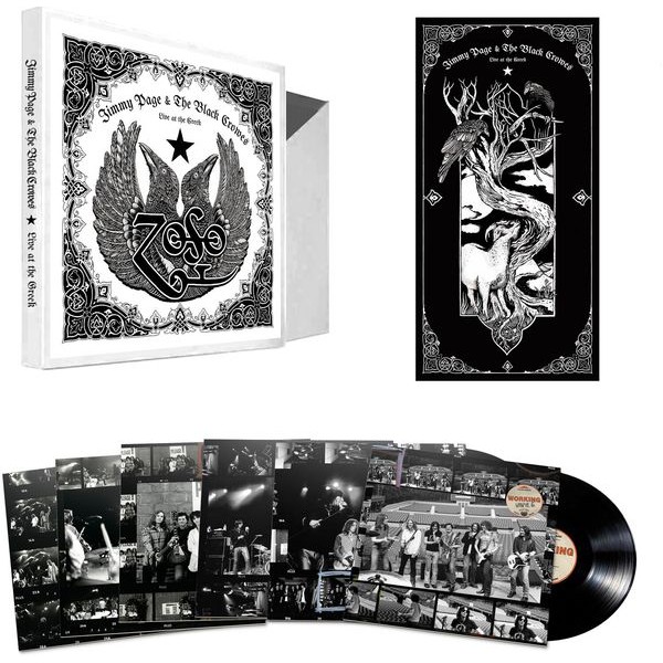 Jimmy Page & The Black Crowes - Live At The Greek (6Lp Boxset) i gruppen VINYL / Pop-Rock hos Bengans Skivbutik AB (5584081)