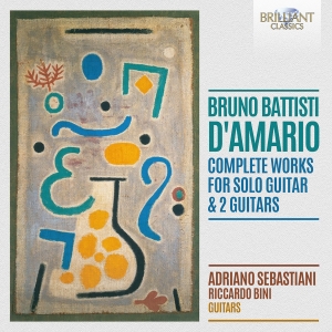 D'amario B B - Complete Works For Guitar Solo & Tw i gruppen VI TIPSER / Fredagsutgivelser / 2025-04-18 hos Bengans Skivbutik AB (5584122)