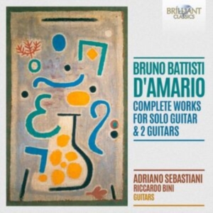 D'amario B B - Complete Works For Guitar Solo & Tw i gruppen VI TIPSER / Fredagsutgivelser / 2025-04-18 hos Bengans Skivbutik AB (5584122)
