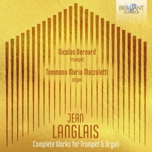 Jean Langlais - Complete Music For Trumpet & Organ i gruppen CD hos Bengans Skivbutik AB (5584123)