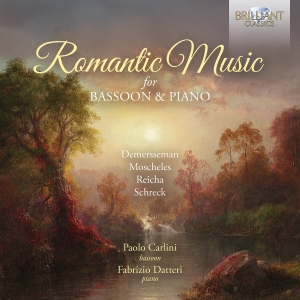 Paolo Carlini Fabrizio Datteri - Romantic Music For Bassoon & Piano i gruppen VI TIPSER / Fredagsutgivelser / 2025-04-18 hos Bengans Skivbutik AB (5584126)