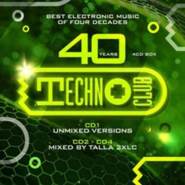 Various Artists - 40 Years Techno Club i gruppen CD / Toppselgere hos Bengans Skivbutik AB (5584138)