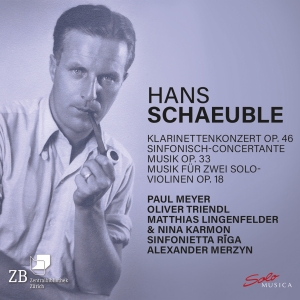 Hans Schaeuble - Klarinettenkonzert, Op. 46 Sinfoni i gruppen CD hos Bengans Skivbutik AB (5584289)