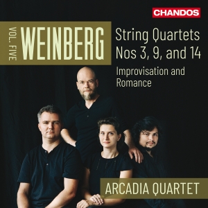 Mieczyslaw Weinberg - String Quartets, Vol. 5 i gruppen VI TIPSER / Fredagsutgivelser / 2025-04-25 hos Bengans Skivbutik AB (5584304)