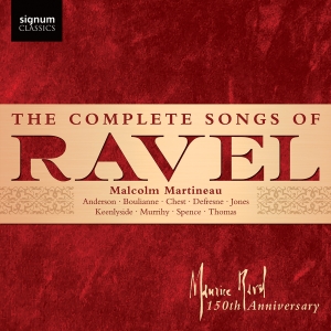 Maurice Ravel - The Complete Songs i gruppen VI TIPSER / Fredagsutgivelser / 2025-04-18 hos Bengans Skivbutik AB (5584319)