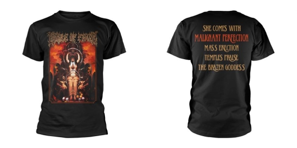 Cradle Of Filth - T/S Malignant Perfection (L) i gruppen MERCHANDISE / T-shirt / Heavy Metal hos Bengans Skivbutik AB (5584403)