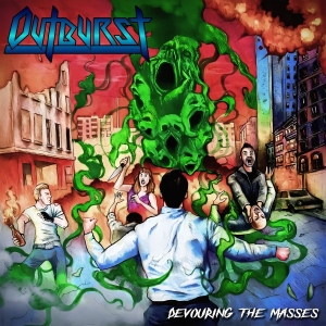Outburst - Devouring The Masses (Vinyl Lp) i gruppen VINYL / Metal hos Bengans Skivbutik AB (5584984)