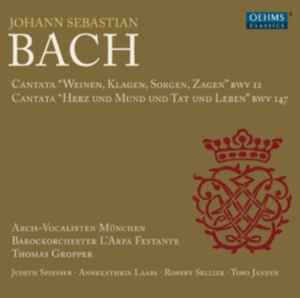 Bach - Cantatas Bwv 12 & 147 i gruppen CD hos Bengans Skivbutik AB (558605)
